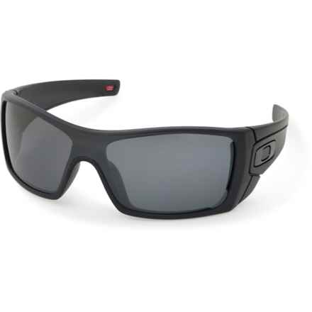 Oakley Batwolf Sunglasses - Polarized in Matte Black Ink/Black Iridium