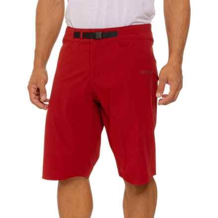 Oakley Drop In Mountain Bike Shorts and Liner Chamois Shorts in Iron Red