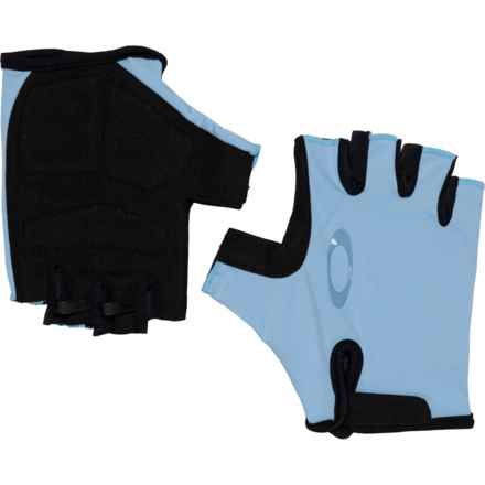 Oakley Drops Fingerless Road Bike Gloves in Stonewash Blue