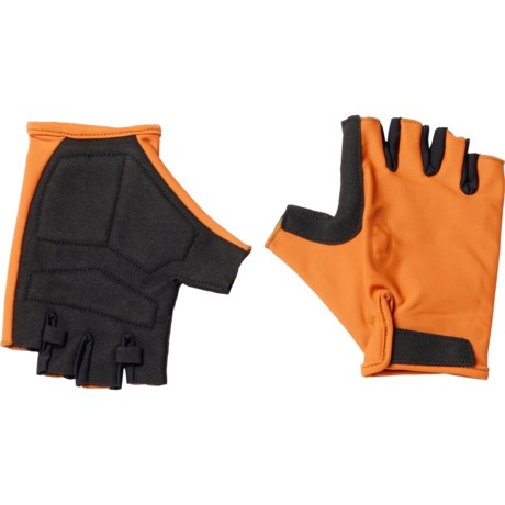 Oakley Drops Road Half-Finger Bike Gloves in Burnt Orange