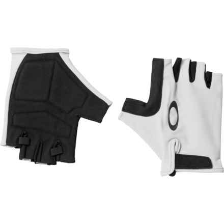 Oakley Drops Road Half-Finger Bike Gloves in White