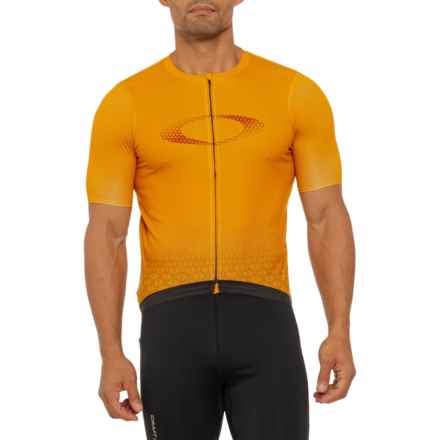 Oakley Endurance Packable Cycling Jersey - Short Sleeve in Amber Yellow