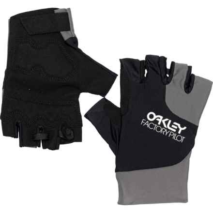 Oakley Factory Pilot Short Mountain Bike Gloves (For Men and Women) in Blackout