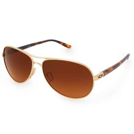 Oakley Feedback Gold Sunglasses - Prizm® Lenses in Prizm Brown Gradient