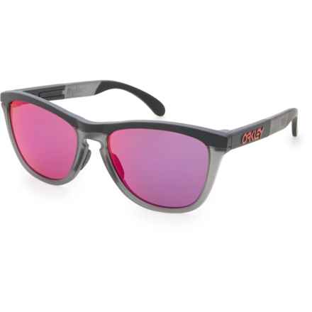 Oakley Frogskins Range MV Sunglasses - Mirror Prizm® Lenses in Matte Black / Matte Grey/Prizm Road