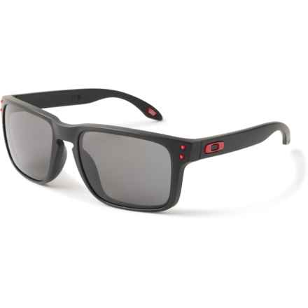 Oakley Holbrook Sunglasses - Prizm® Lenses (For Men) in Black/Red