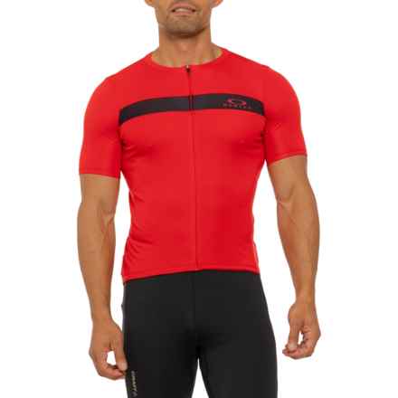 Oakley Icon Classic Cycling Jersey - UPF 40+, Short Sleeve in Red Line
