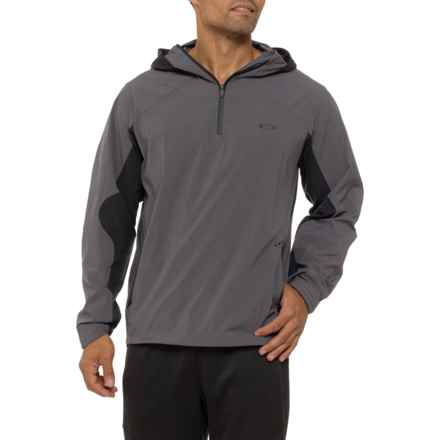 Oakley Latitude Anorak Jacket - Zip Neck in Uniform Grey