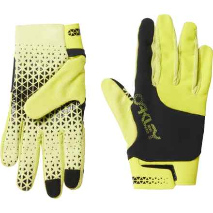 Oakley Off Camber Mountain Bike Gloves - Touchscreen Compatible in Black/Sulphur