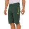 Oakley Reduct Berm Bike Shorts and Liner Chamois Shorts in Hunter Green (Helmet)