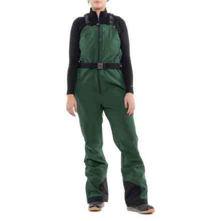 Oakley TNP Harper Soft Shell Ski Bibs - Waterproof in Hunter Green