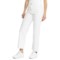 OAT NEW YORK Wide Leg Denim Jeans - High Rise in White