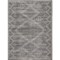 obeetee Diamond Indoor-Outdoor Area Rug - 6’7”x9’4” in Grey