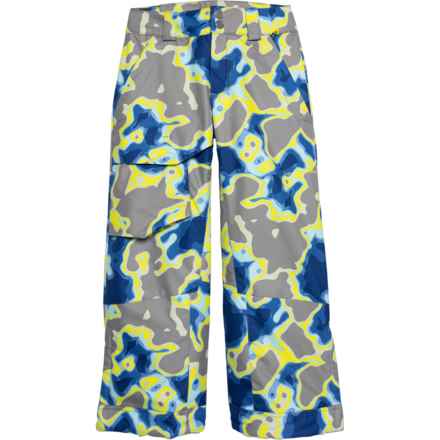 Obermeyer Big Boys Brisk Print Ski Pants - Waterproof, Insulated in Thermal Shock