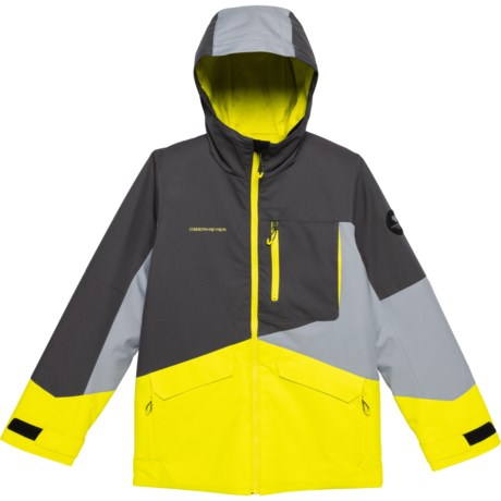 Obermeyer Big Boys Gage Ski Jacket - Insulated in Electrify