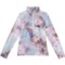 Obermeyer Big Girls Banff Shirt - Zip Neck, Long Sleeve in Crystal Aurora