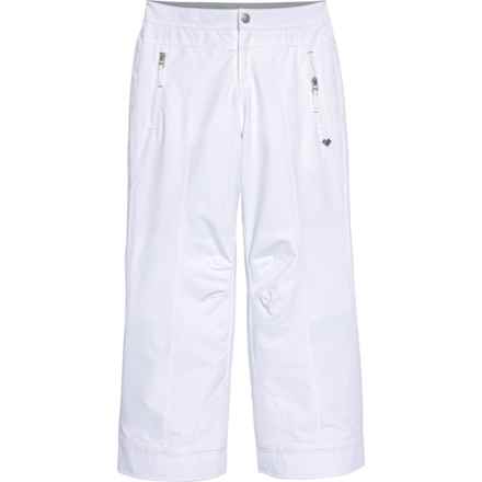 Obermeyer Big Girls Brooke Ski Pants - Waterproof in White