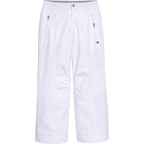 Obermeyer Big Girls Brooke Ski Pants - Waterproof in White