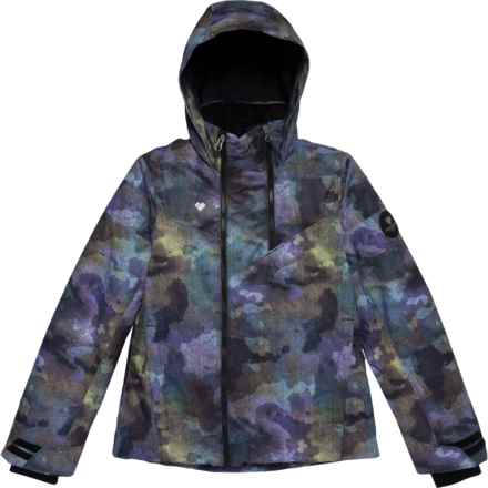 Obermeyer Big Girls Taja Print Ski Jacket - Insulated in Now You See Me