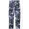 598YF_2 Obermeyer Blackout Floral Bearclaw 75 Weight Sport Tights - UPF 50+ (For Girls)