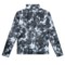 599RH_2 Obermeyer Blackout Floral Wildcat Base Layer Top - Zip Neck, Long Sleeve (For Girls)