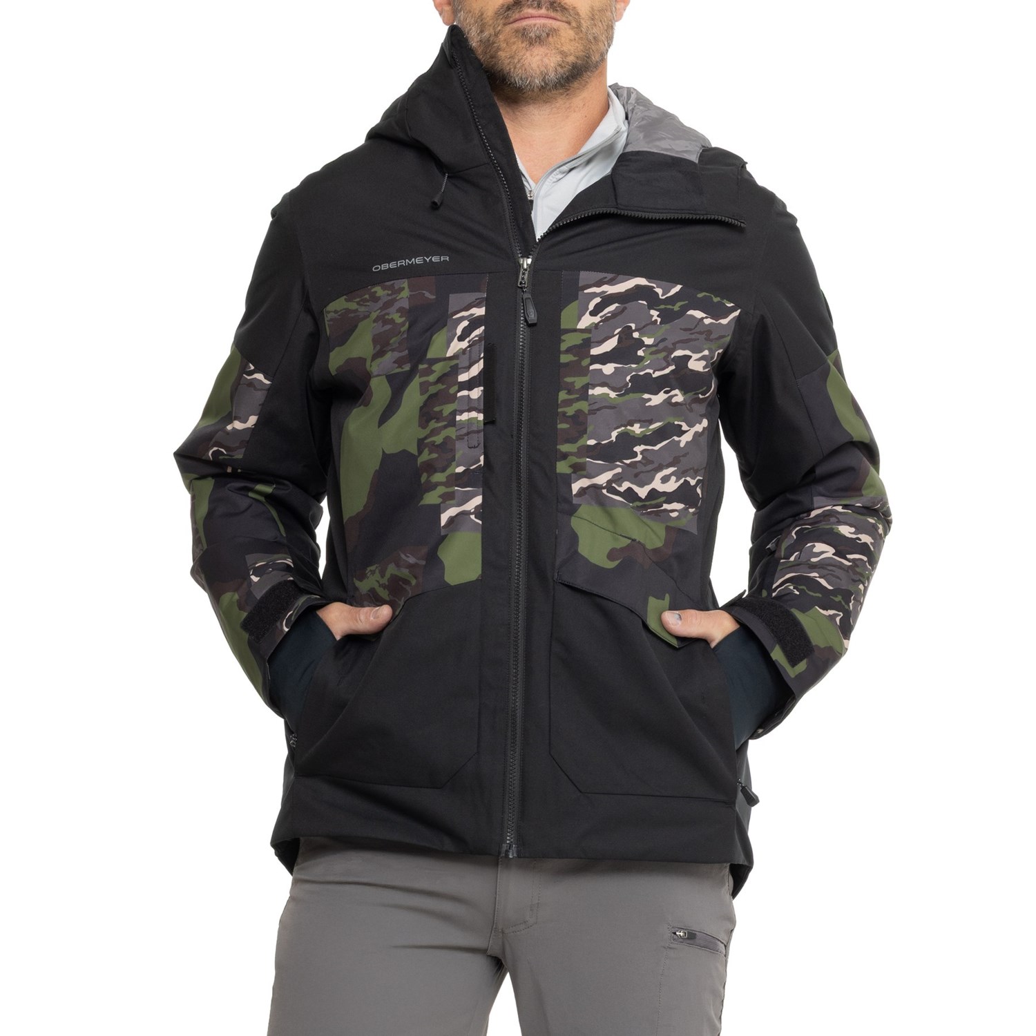 Obermeyer (オバマイヤー )スキージャケット、(SALOMON) Obermeyer Cirque Insulated Ski Jacket (Men's) - Peter Glenn