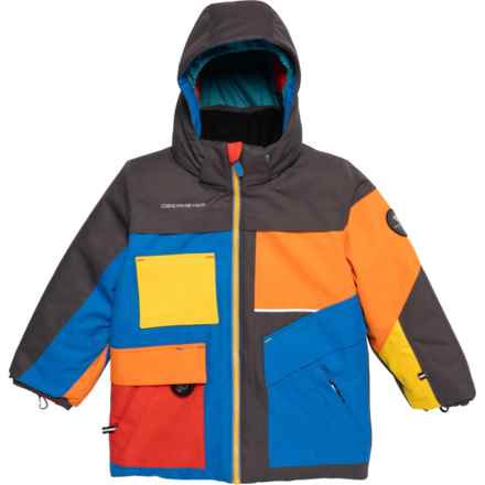 Obermeyer Little Boys Nebula Ski Jacket - Insulated in Basalt