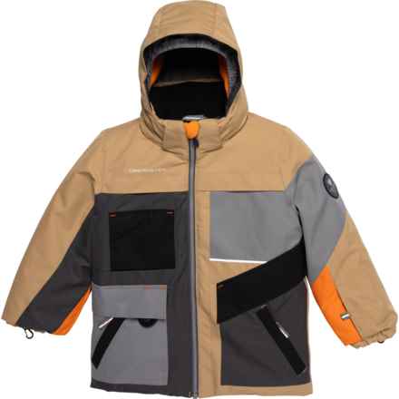 Obermeyer Little Boys Nebula Ski Jacket - Insulated in Co Sunrise