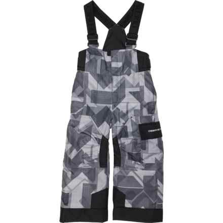 Obermeyer Little Boys Volt Bib Snow Pants - Waterproof, Insulated in Gridlock Print