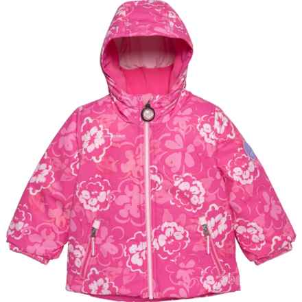 Obermeyer Little Girls Ashor Ski Jacket - Waterproof, Insulated in Peony Puffs