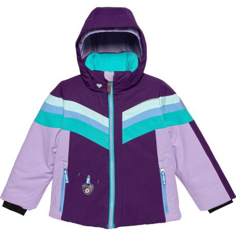 Obermeyer Little Girls Cara Mia Ski Jacket - Waterproof, Insulated in Up In The Heir