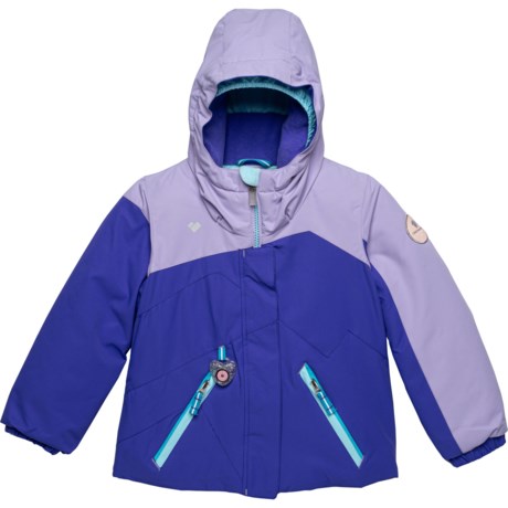 Obermeyer Little Girls Lissa Ski Jacket - Waterproof, Insulated in Purr-Ple