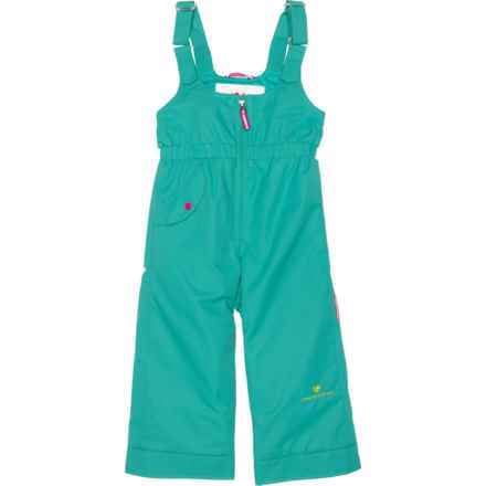 Obermeyer Little Girls Snoverall Bib Snow Pants - Insulated in Evergreen