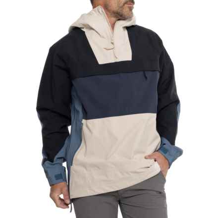 Obermeyer Steibis Shell Anorak Ski Jacket - Waterproof, RECCO®, Zip Neck in Cement