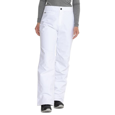 Obermeyer Sugarbush Stretch Ski Pants - Waterproof, Insulated in White