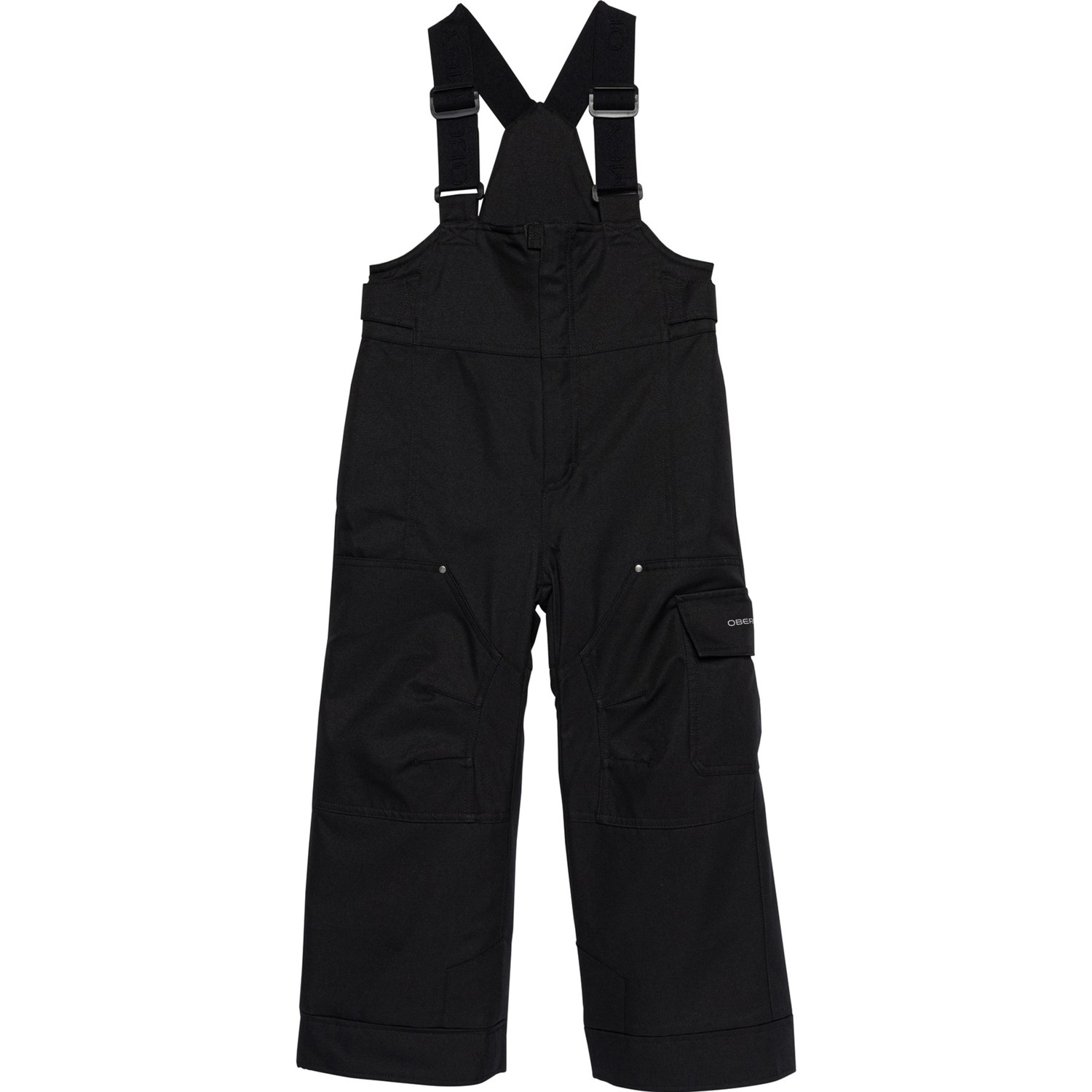 Obermeyer hot Snow Pants Bib Overalls I-Grow System Black Boy Girl Unisex Size 3