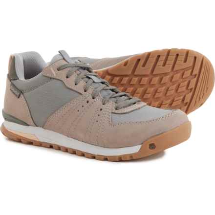 Oboz Footwear Bozeman Low Hiking Shoes - Nubuck (For Women) in Frost Gray
