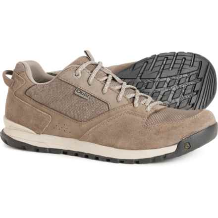 Oboz Footwear Bozeman Low Hiking Shoes - Suede (For Men) in Rockfall