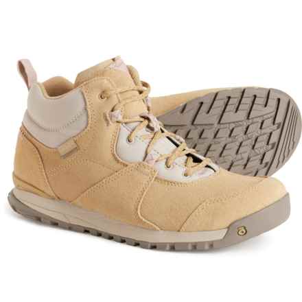Oboz Footwear Emma Mid Hiking Boots - Suede (For Women) in Acorn