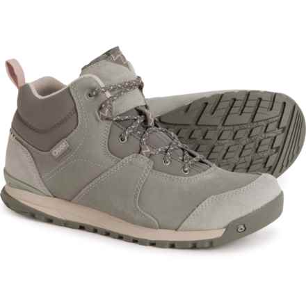 Oboz Footwear Emma Mid Hiking Boots - Suede (For Women) in Forest Shadow