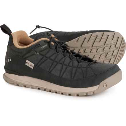 Oboz Footwear Jeannette Low Hiking Shoes - Nubuck (For Women) in Black Sea