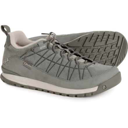 Oboz Footwear Jeannette Low Hiking Shoes - Nubuck (For Women) in Forest Shadow