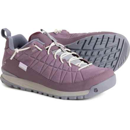 Oboz Footwear Jeannette Low Hiking Shoes - Suede (For Women) in Desert Plum