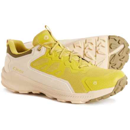 Oboz Footwear Katabatic Low Hiking Shoes (For Men) in Winter Gold