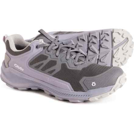 Oboz Footwear Katabatic Low Hiking Shoes (For Women) in Dark Mineral