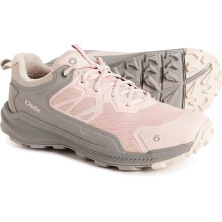 Oboz Footwear Katabatic Low Hiking Shoes (For Women) in Dusty Rose