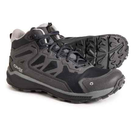 Oboz Footwear Katabatic Mid Hiking Shoes - Waterproof (For Men) in Black Sea