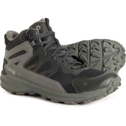 Oboz Footwear Katabatic Mid Hiking Shoes - Waterproof (For Men) in Charcoal