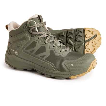Oboz Footwear Katabatic Mid Hiking Shoes - Waterproof (For Men) in Evergreen