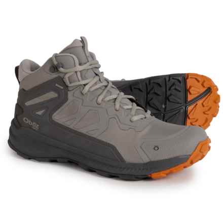 Oboz Footwear Katabatic Mid Hiking Shoes - Waterproof (For Men) in Hazy Gray